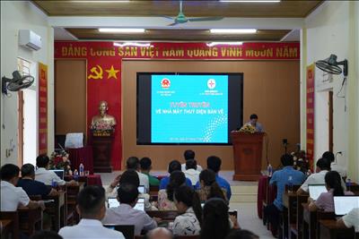 Thủy điện Bản Vẽ tăng cường tuyên truyền công tác phòng, chống thiên tai cho người dân vùng hạ du