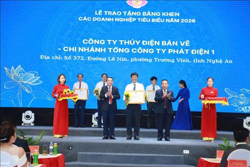 Công ty Thủy điện Bản Vẽ song hành phát triển sản xuất và an sinh xã hội