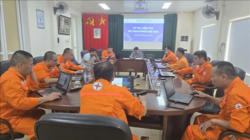 Công ty Thủy điện Bản Vẽ tổ chức thành công Kỳ thi và kiểm tra sát hạch nghề năm 2025