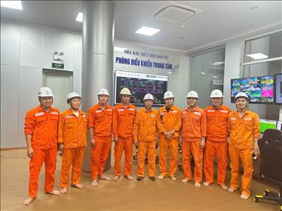 Công ty thủy điện Bản Vẽ tổ chức diễn tập sự cố toàn ca Quý 2 năm 2025