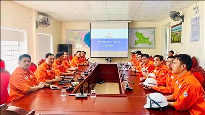 Công ty Thủy điện Bản Vẽ tổ chức diễn tập sự cố toàn ca quý I năm 2026