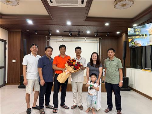 Ấm áp buổi gặp mặt đồng chí Nguyễn Sỹ Hùng trước khi nghỉ hưu theo chế độ
